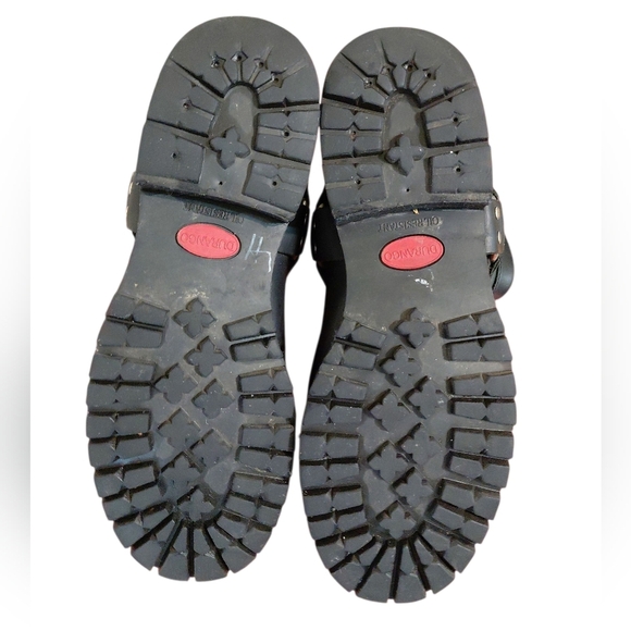 Durango Men's Motorcycle Boots Black Harness Biker Boots Size 12 E - Picture 10 of 13